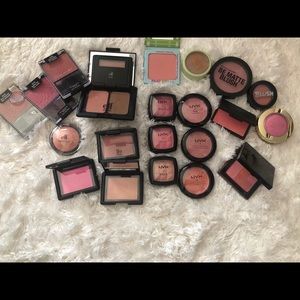 Various blush colors
